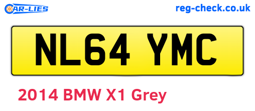 NL64YMC are the vehicle registration plates.