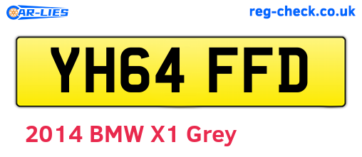 YH64FFD are the vehicle registration plates.