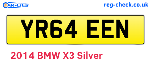 YR64EEN are the vehicle registration plates.