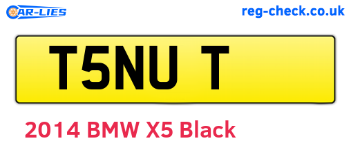 T5NUT are the vehicle registration plates.
