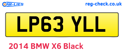 LP63YLL are the vehicle registration plates.