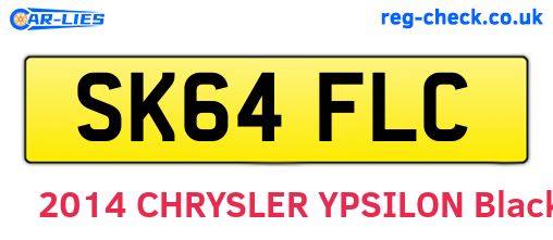 SK64FLC are the vehicle registration plates.