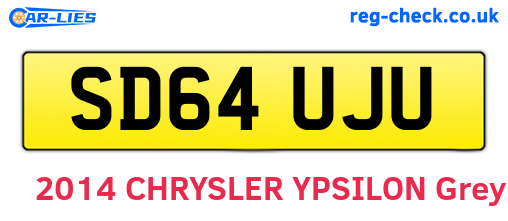 SD64UJU are the vehicle registration plates.