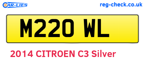 M22OWL are the vehicle registration plates.