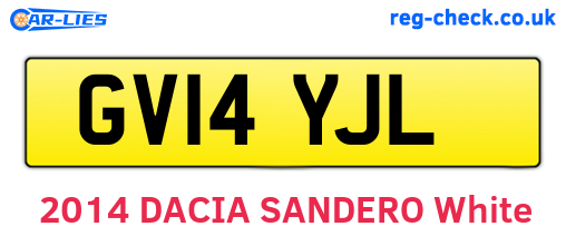 GV14YJL are the vehicle registration plates.