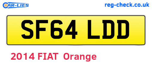 SF64LDD are the vehicle registration plates.
