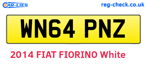 WN64PNZ are the vehicle registration plates.