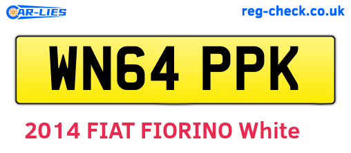WN64PPK are the vehicle registration plates.