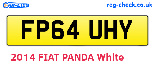 FP64UHY are the vehicle registration plates.
