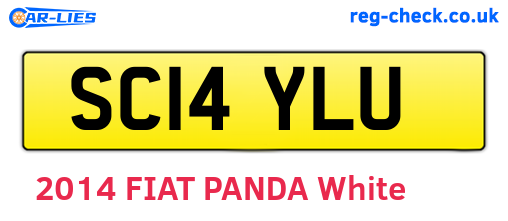 SC14YLU are the vehicle registration plates.