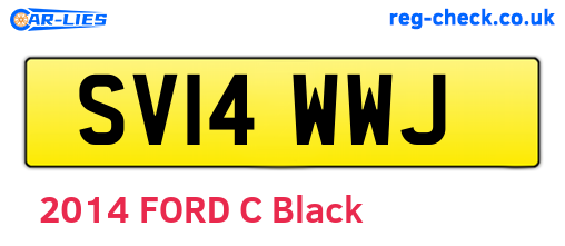 SV14WWJ are the vehicle registration plates.