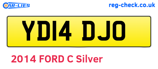 YD14DJO are the vehicle registration plates.