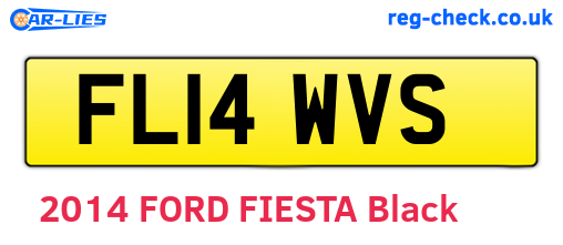 FL14WVS are the vehicle registration plates.