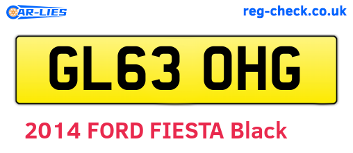 GL63OHG are the vehicle registration plates.