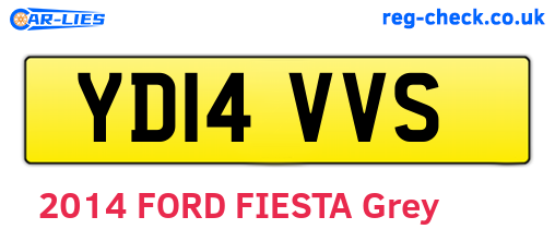 YD14VVS are the vehicle registration plates.