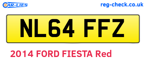NL64FFZ are the vehicle registration plates.