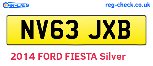 NV63JXB are the vehicle registration plates.