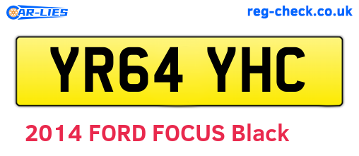 YR64YHC are the vehicle registration plates.