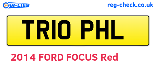TR10PHL are the vehicle registration plates.