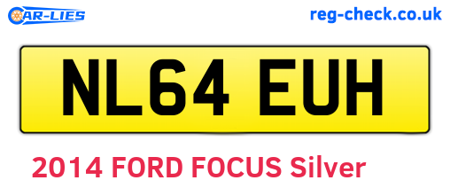 NL64EUH are the vehicle registration plates.