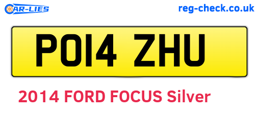 PO14ZHU are the vehicle registration plates.