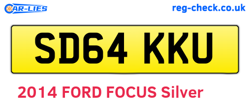 SD64KKU are the vehicle registration plates.