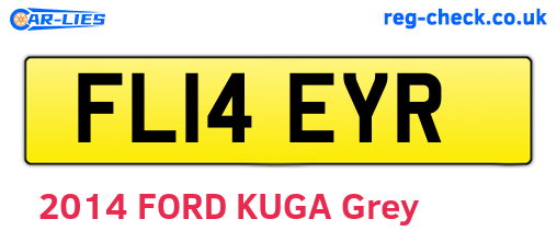 FL14EYR are the vehicle registration plates.