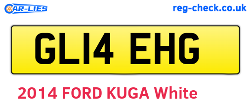 GL14EHG are the vehicle registration plates.