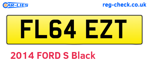 FL64EZT are the vehicle registration plates.