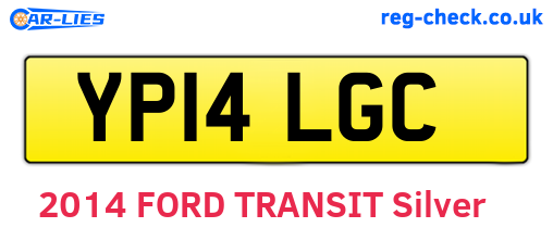YP14LGC are the vehicle registration plates.