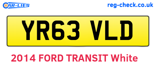 YR63VLD are the vehicle registration plates.