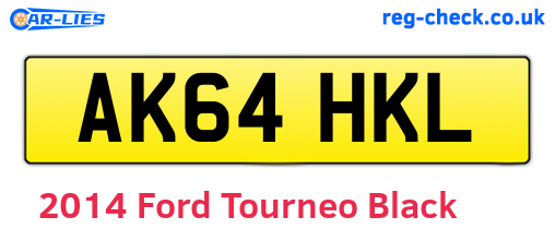 Black 2014 Ford Tourneo (AK64HKL)