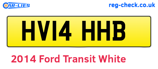 White 2014 Ford Transit (HV14HHB)