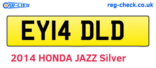 EY14DLD are the vehicle registration plates.