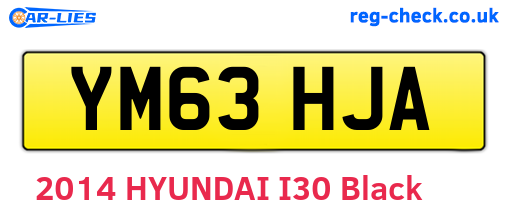 YM63HJA are the vehicle registration plates.