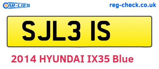 SJL31S are the vehicle registration plates.