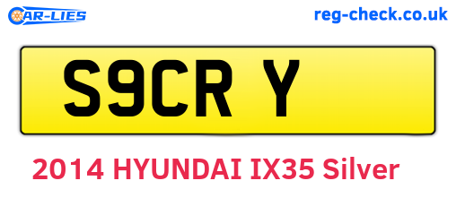 S9CRY are the vehicle registration plates.