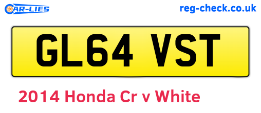 White 2014 Honda Cr-v (GL64VST)
