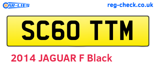 SC60TTM are the vehicle registration plates.
