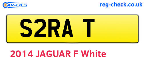S2RAT are the vehicle registration plates.