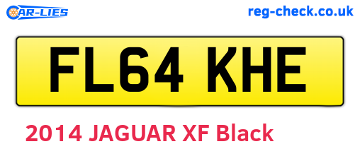 FL64KHE are the vehicle registration plates.