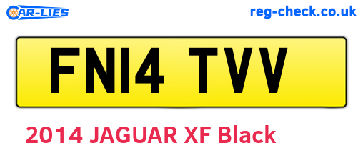 FN14TVV are the vehicle registration plates.