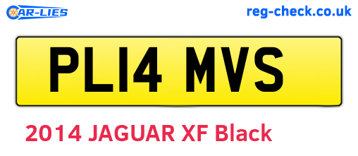 PL14MVS are the vehicle registration plates.
