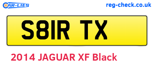 S81RTX are the vehicle registration plates.
