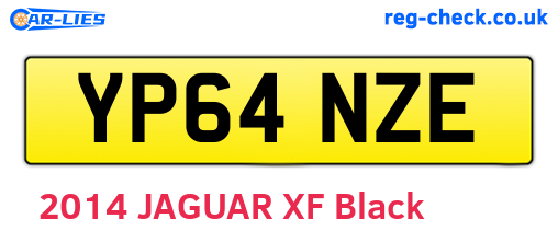 YP64NZE are the vehicle registration plates.