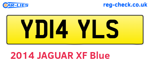 YD14YLS are the vehicle registration plates.
