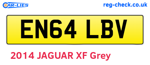 EN64LBV are the vehicle registration plates.