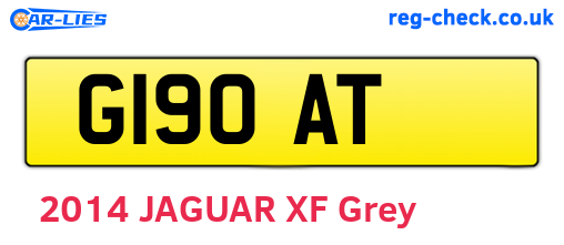 G19OAT are the vehicle registration plates.