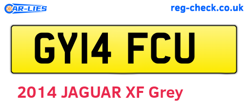 GY14FCU are the vehicle registration plates.