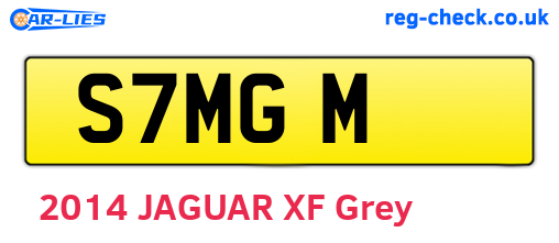 S7MGM are the vehicle registration plates.